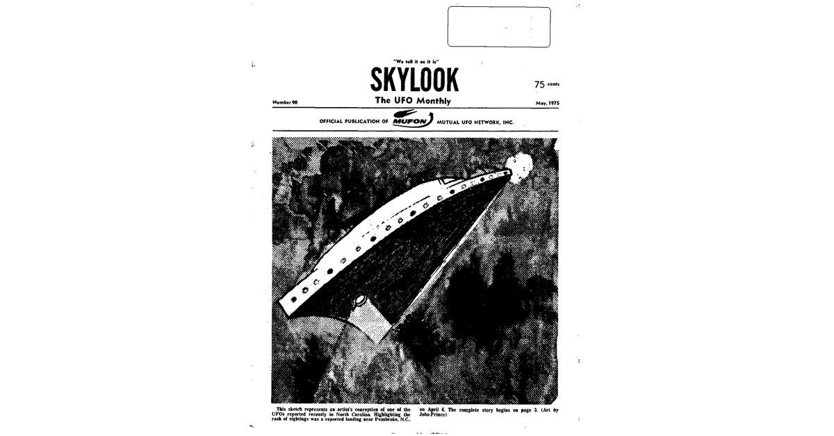 MUFON UFO Journal 1975 5. May Skylook