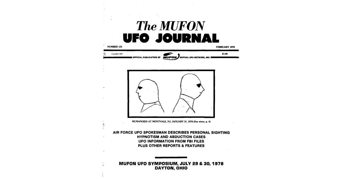 MUFON UFO Journal 1978 2. February