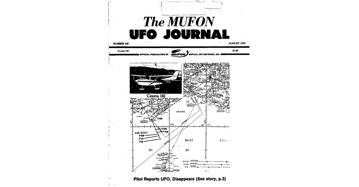 MUFON UFO Journal 1978 8. August