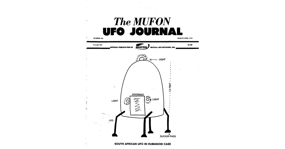 MUFON UFO Journal 1979 3. 4. March April